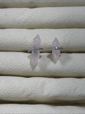 Iceland Dreams Genuine Pink Amethyst ring by Bomb Party size 7